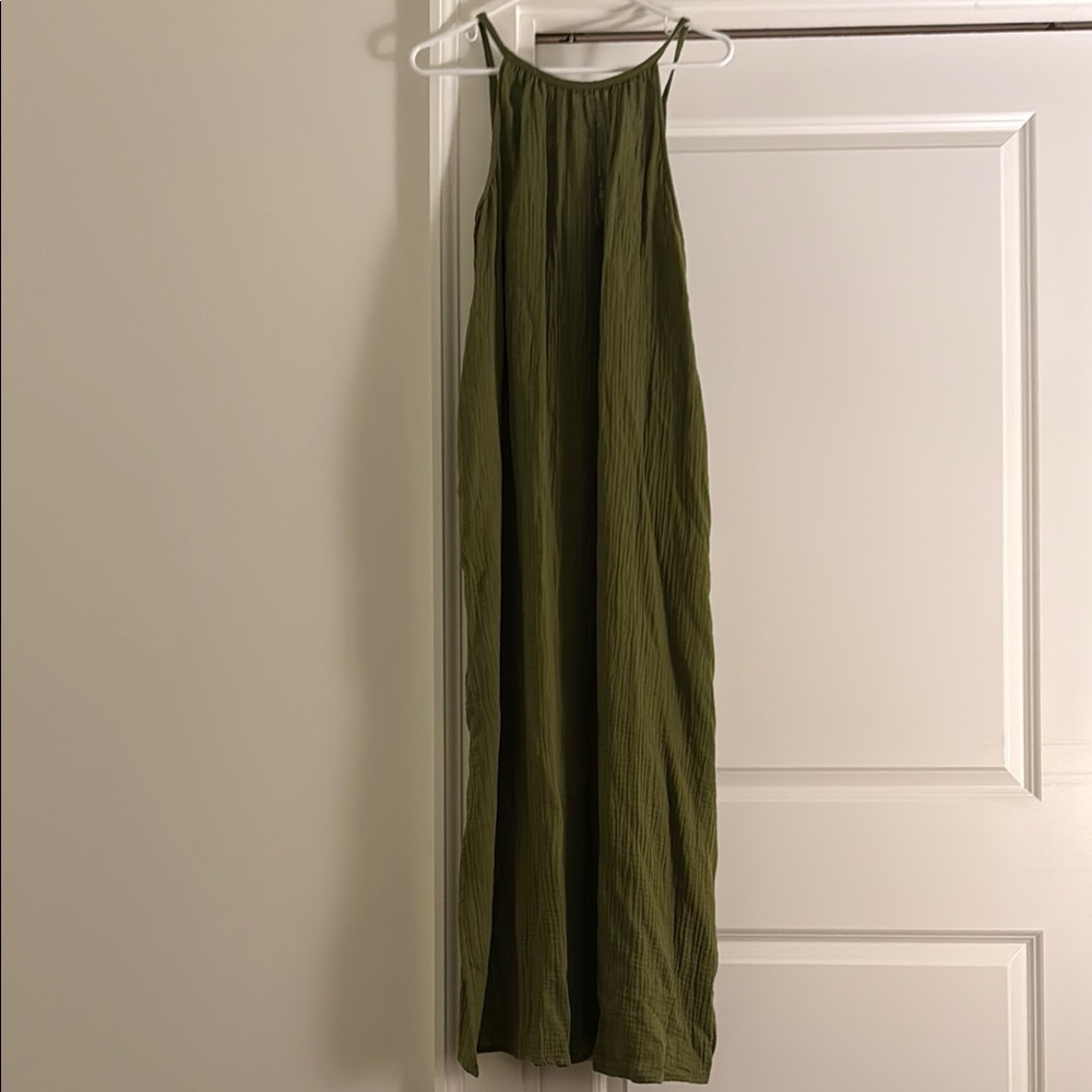 Universal Thread Olive Green Maxi Dress